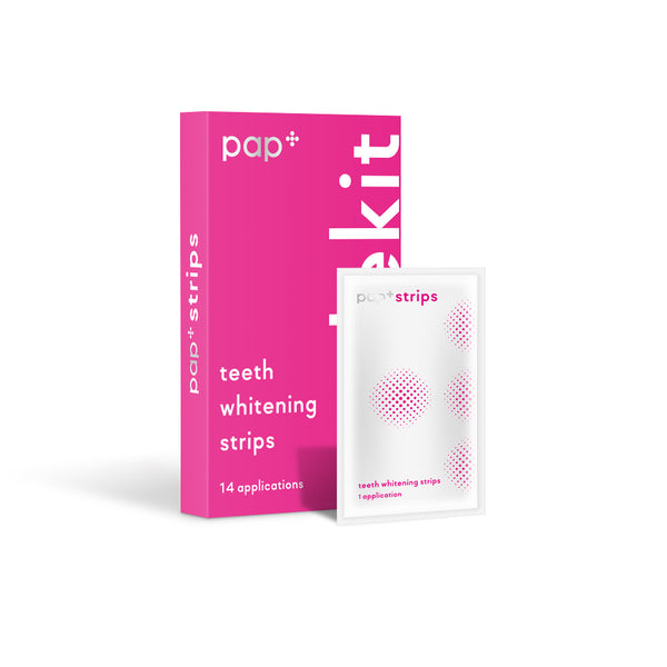PAP+ Whitening Strips